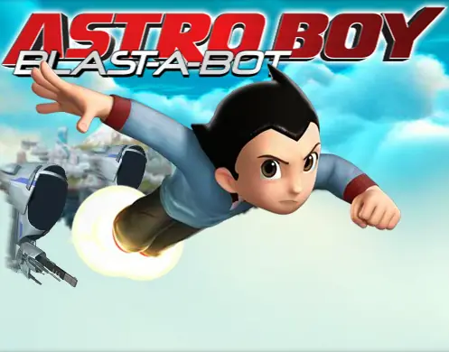 Astro Boy Blast-A-Bot logo
