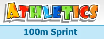 Athletics 100m Sprint logo