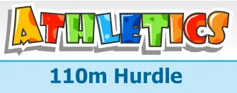 Athletics 110m Hurdle logo
