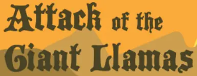 Attack of the Giant Llamas logo