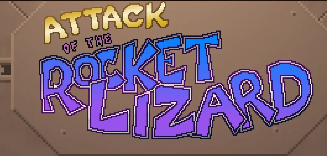 Attack of the Rocket Lizard logo