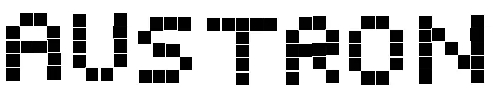 Austron interactive text demo logo
