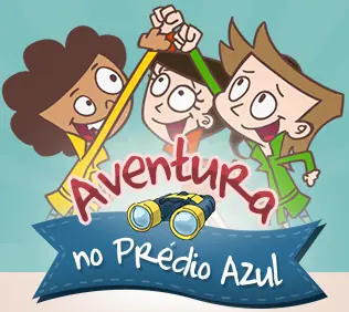 Aventura no Prédio Azul logo