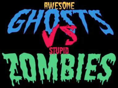 Awesome Ghosts vs Stupid Zombies logo