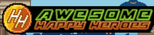 Awesome Happy Heroes logo