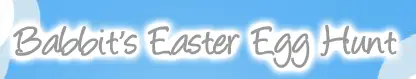Babbit's Easter Egg Hunt logo