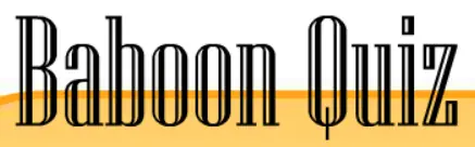Baboon Quiz logo