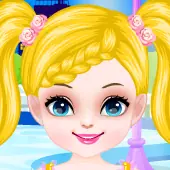 Baby And Mermaid logo