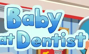 Baby at dentist logo