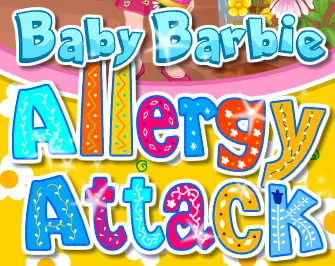 Baby Barbie Allergy Attack logo