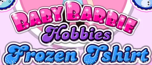 Baby Barbie: Hobbies Frozen Tshirt logo