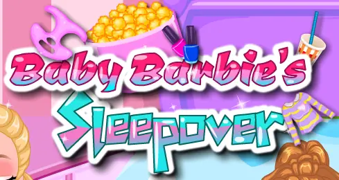 Baby Barbie's Sleepover logo