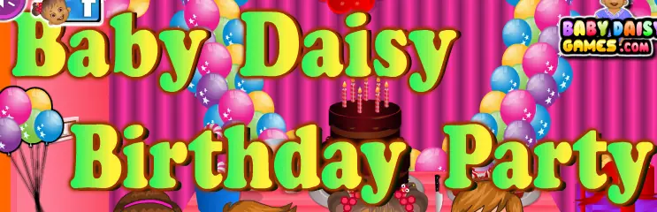 Baby Daisy Birthday Party logo