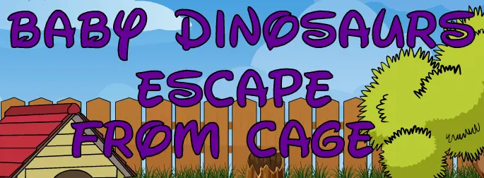 Baby Dinosaurs Escape from Cage logo