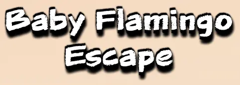 Baby Flamingo Escape logo