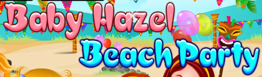Baby Hazel Beach Party logo