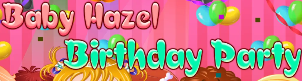 Baby Hazel Birthday Party logo