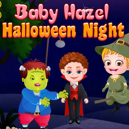 Baby Hazel Halloween Night logo