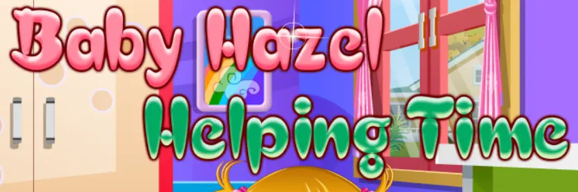 Baby Hazel Helping Time logo