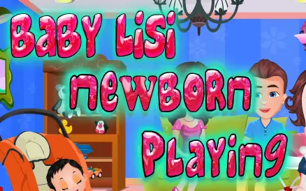 Baby Lisi Newborn Playing logo