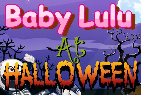 Baby Lulu at Halloween logo
