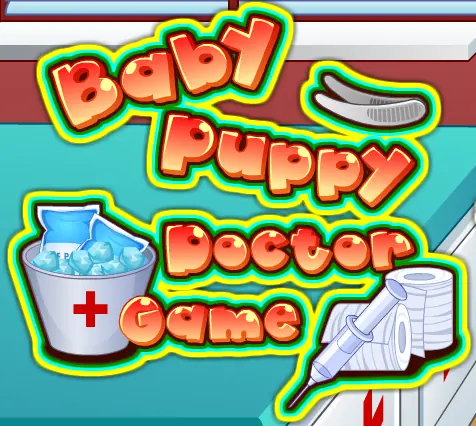 Baby Puppy Doctor Game logo