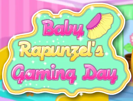 Baby Rapunzel's Gaming Day logo