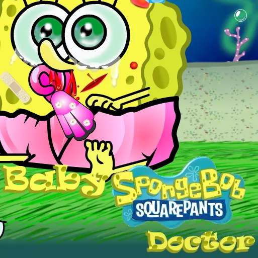 Baby SpongeBob SquarePants Doctor logo