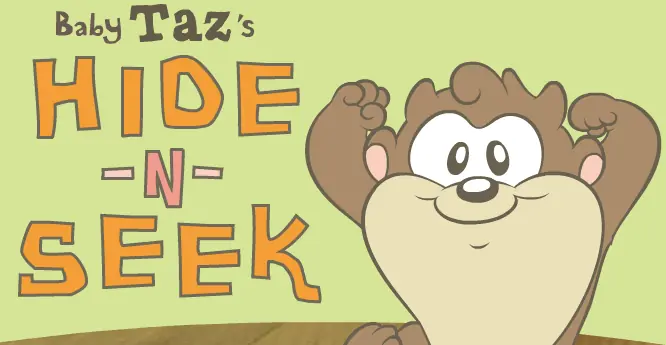 Baby Taz's Hide N Seek logo