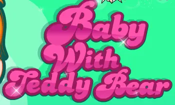 Baby with Teddy Bear logo