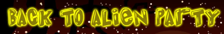 Back to Alien Party logo