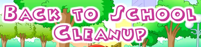 Back to School Cleanup logo