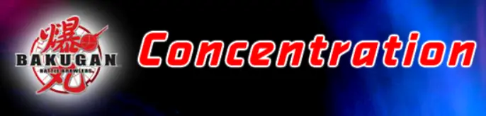 Bakugan Concentration logo