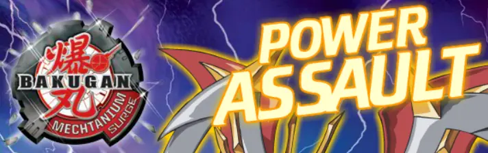 Bakugan: Mechtanium Surge Power Assault logo