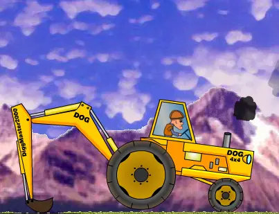 Baldheaded Strong Drive Excavator logo