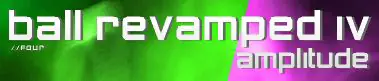 Ball Revamped IV: Amplitude logo