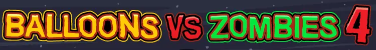 Balloons vs Zombies 4 logo