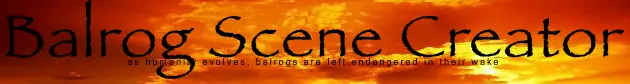 Balrog Scene Creator V1.0 logo