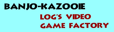 Banjo-Kazooie: Log's Video Game Factory logo