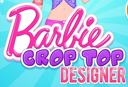 Barbie Crop Top Designer logo