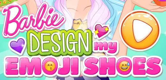 Barbie Design My Emoji Shoes logo