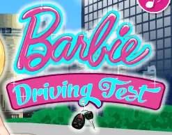 Barbie Driving Test logo