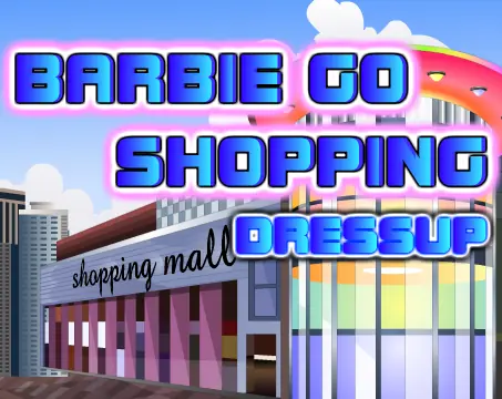Barbie Go Shopping Dressup logo