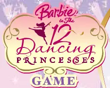 Barbie in The 12 Dancing Princesses Game logo