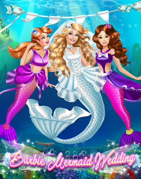 Barbie Mermaid Wedding logo