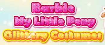 Barbie My Little Pony Glittery Costumes logo
