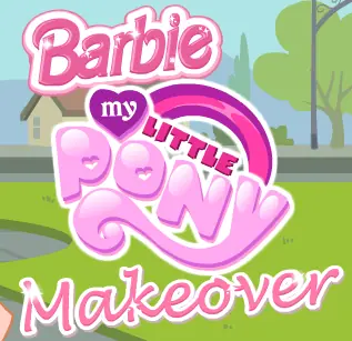 Barbie My Little Pony Makeover logo
