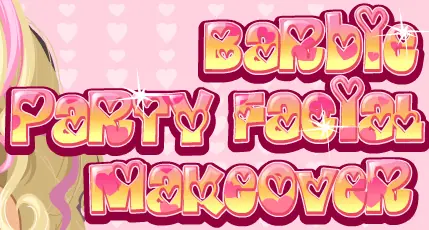 Barbie Party Facial Makeover logo