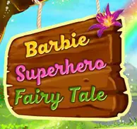 Barbie Superhero Fairy Tale logo