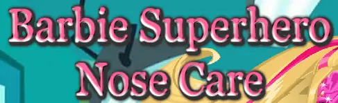 Barbie Superhero Nose Care logo